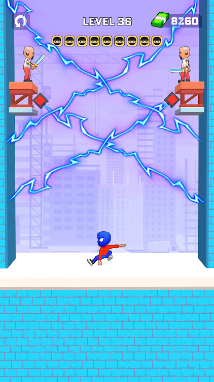 #5. Swing Hero: Superhero Fight (Android) By: Bravestars Publishing