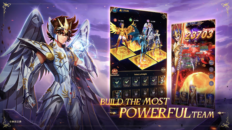 #2. Saint Seiya: Legend of Justice (Android) By: Wanda Cinemas Games