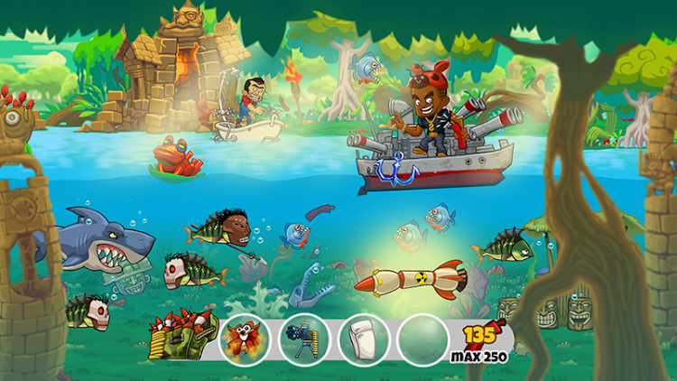 #6. Dynamite Fishing World Premium (Android) By: HandyGames