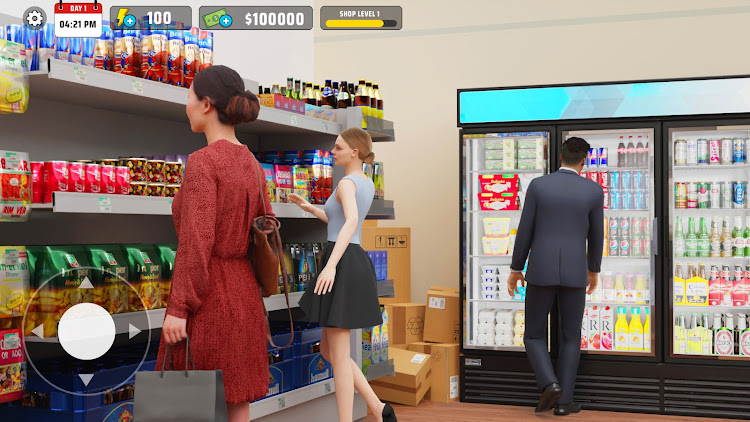 #3. Supermarket Simulator City 3D (Android) By: Robocon.Std