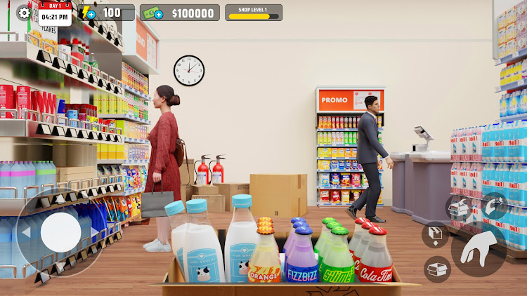 #7. Supermarket Simulator City 3D (Android) By: Robocon.Std