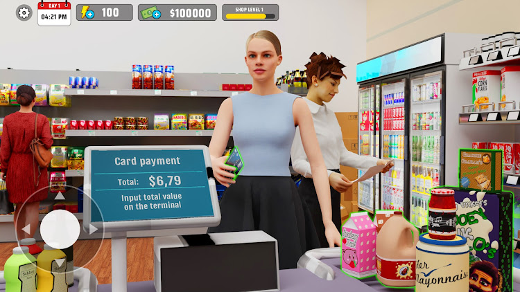 #8. Supermarket Simulator City 3D (Android) By: Robocon.Std