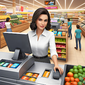 Supermarket Simulator City 3D