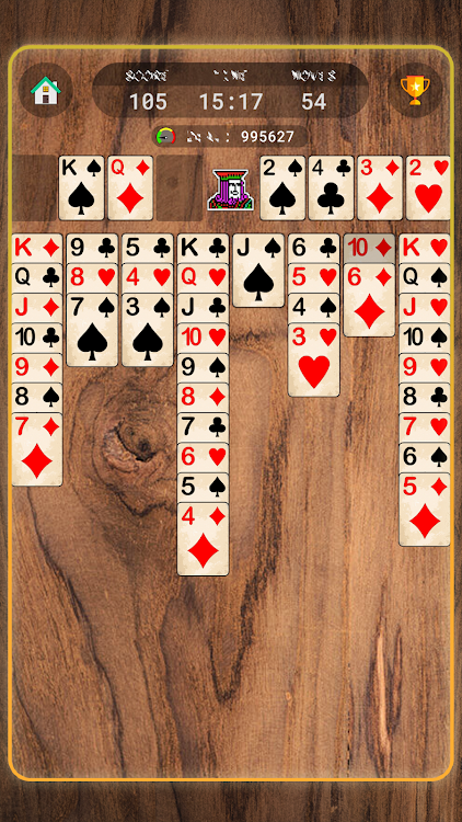 #6. FreeCell Solitaire "King" (Android) By: Red Gem Games