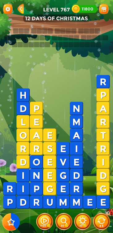 #5. Word Scrape Master (Android) By: Gmaacs