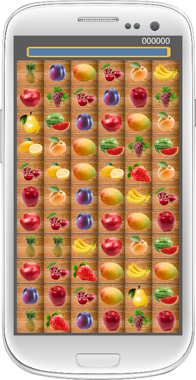 #4. Fruit Mix Match 3 (Android) By: tatogry