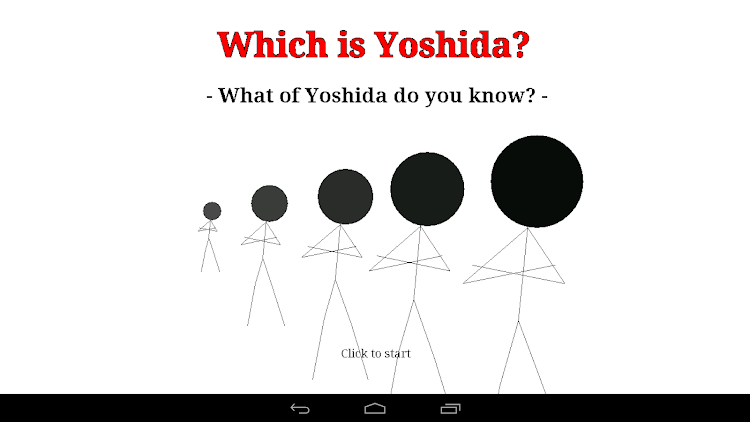 #8. Which is Yoshida? (Android) By: sk_Mine