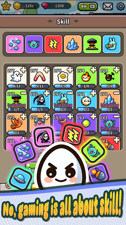 #6. Legend of Egg : Idle RPG (Android) By: SuperFlex