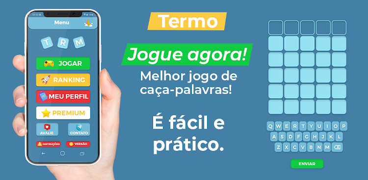 #8. Termo Jogo de Palavras (Android) By: Valter Negreiros