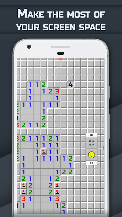 #3. Minesweeper GO - classic game (Android) By: evolvegames