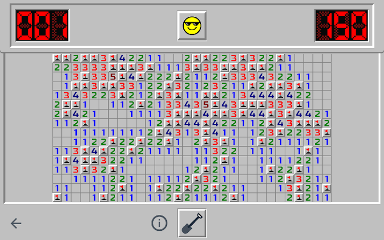 #9. Minesweeper GO - classic game (Android) By: evolvegames