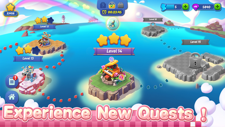 #7. Mergical-Fun Match Island Game (Android) By: BETTA GAMES