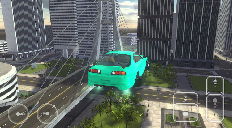 #3. Flying Car Futuristic City (Android) By: leisure games