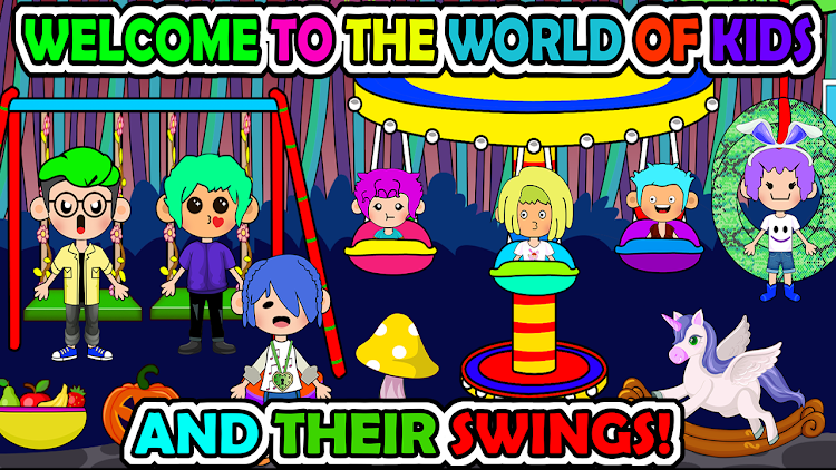 #6. My Magical World Pretend Town (Android) By: Kid Fun Factory