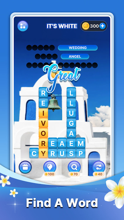 #5. Word Search Block Puzzle Game (Android) By: Panda Word Puzzle