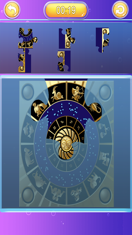 #8. Zodiac Signs Jigsaw Puzzle (Android) By: Quikthinking Software