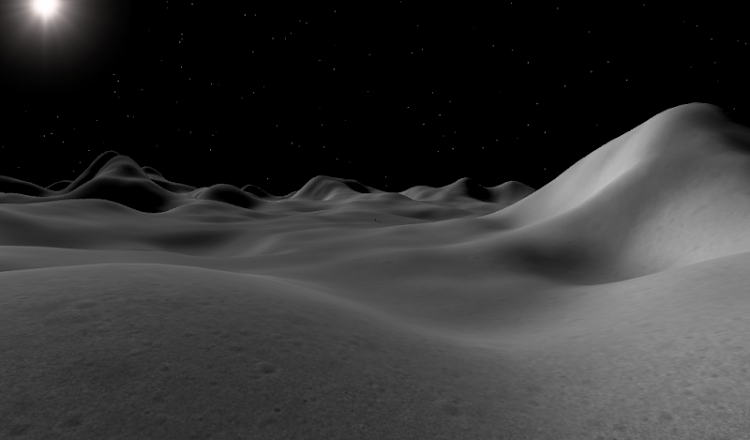 #3. Perilune - 3D Moon Landing Sim (Android) By: George Kristiansen