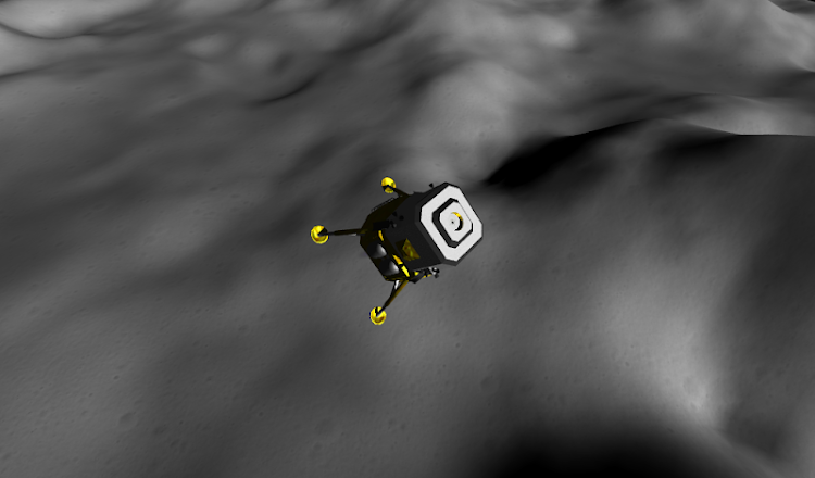 #6. Perilune - 3D Moon Landing Sim (Android) By: George Kristiansen