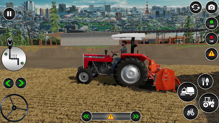 #2. US Tractor Farming Games 3d (Android) By: Click Gaming Studio