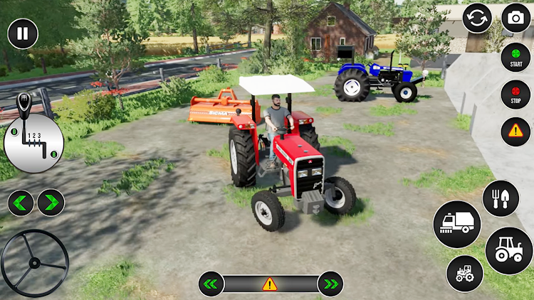 #5. US Tractor Farming Games 3d (Android) By: Click Gaming Studio