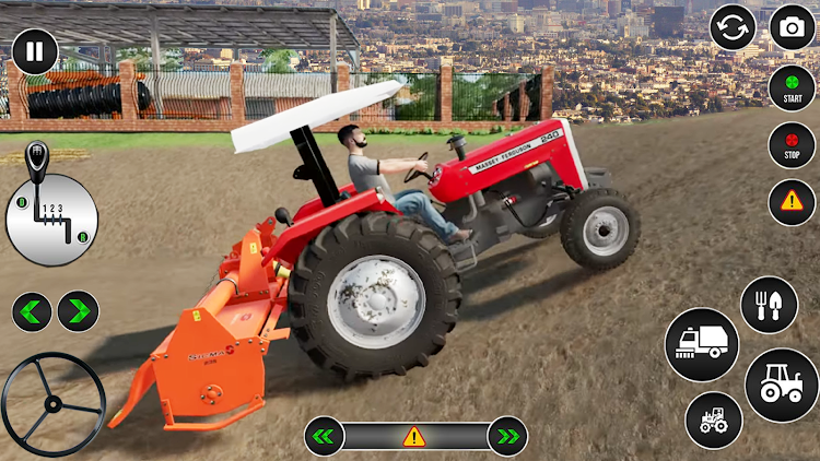 #9. US Tractor Farming Games 3d (Android) By: Click Gaming Studio