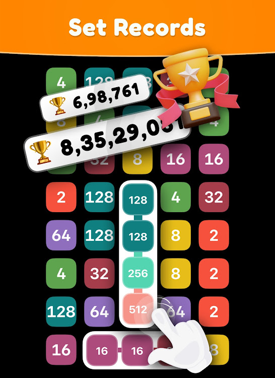 #7. 2248 Number Match Puzzle Game (Android) By: Pixster Studio