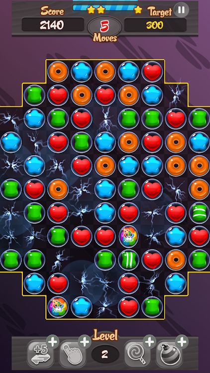 #4. Jewel Match 3 Sweets (Android) By: phuocly