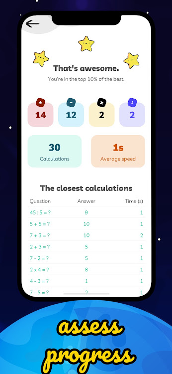 #6. Quick Math Flash Cards (Android) By: Hstudio