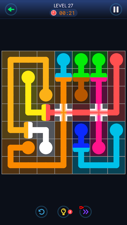 #2. Fill Fill: Connect Dots puzzle (Android) By: AleCGames