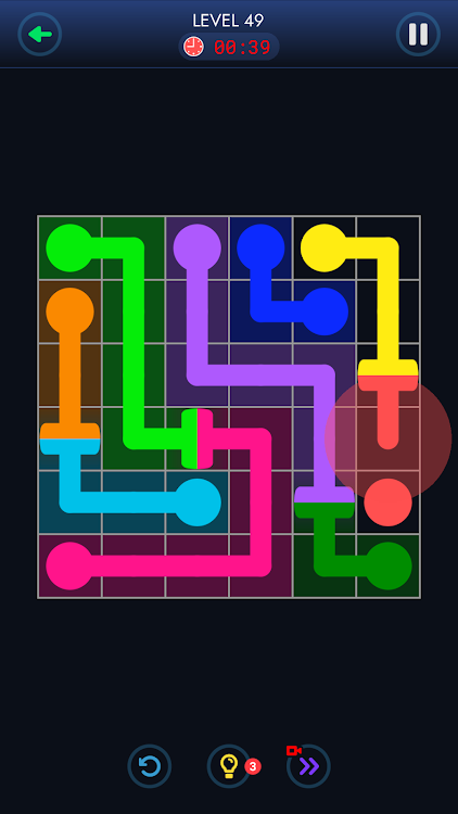 #4. Fill Fill: Connect Dots puzzle (Android) By: AleCGames