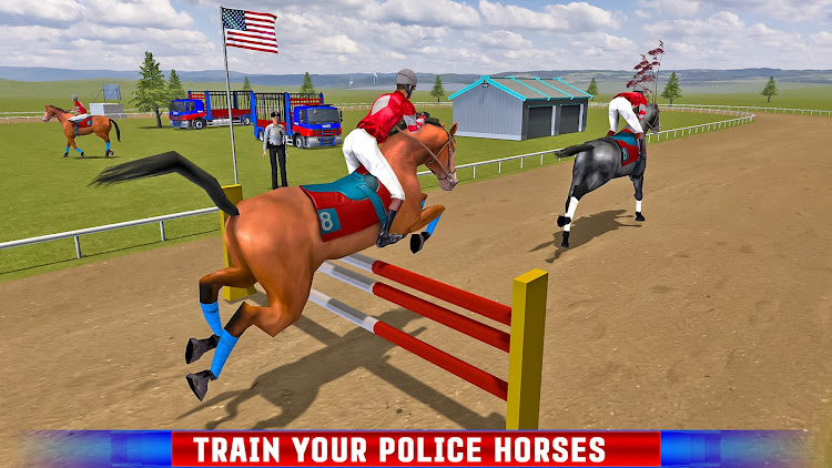 #7. Wild Horse Simulator 3d Animal (Android) By: Play 360 Games