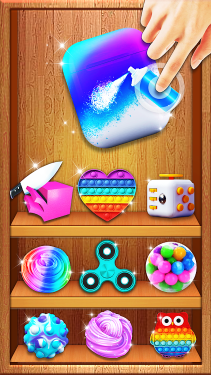 #2. Antistress Relax Mini toy Game (Android) By: QY Studio