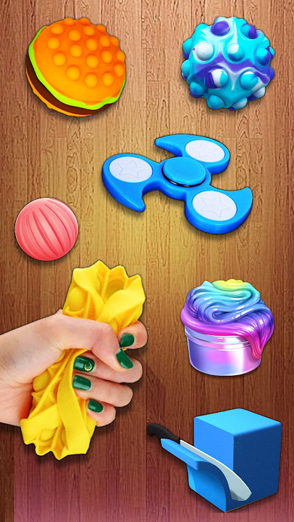 #6. Antistress Relax Mini toy Game (Android) By: QY Studio