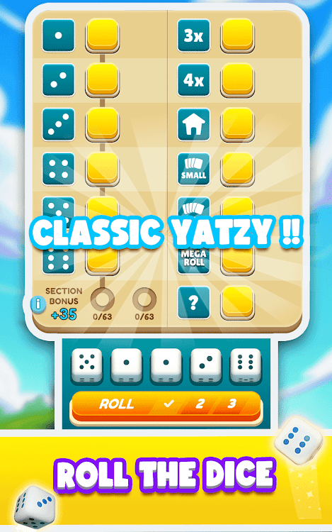 #7. Yatzy Dicetown (Android) By: Stellarplay Games