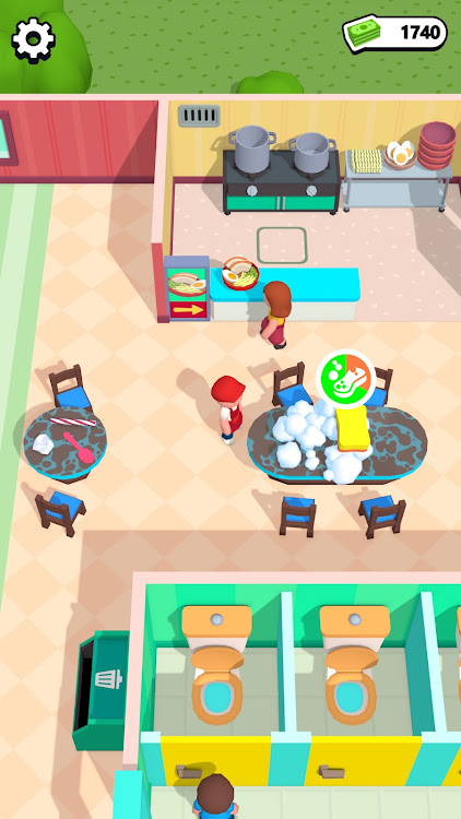 #3. Food Court Idle (Android) By: GenStudios