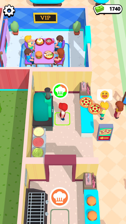 #9. Food Court Idle (Android) By: GenStudios