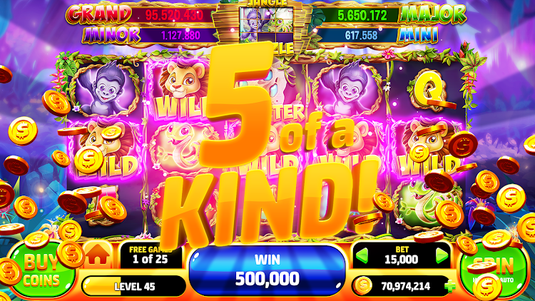 #4. Wild Wins Casino (Android) By: Meme, Inc