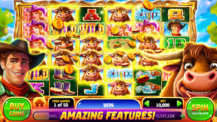 #5. Wild Wins Casino (Android) By: Meme, Inc