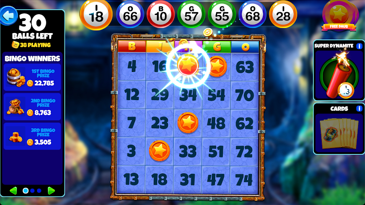 #8. Xtreme Bingo! Slots Bingo Game (Android) By: Meme, Inc