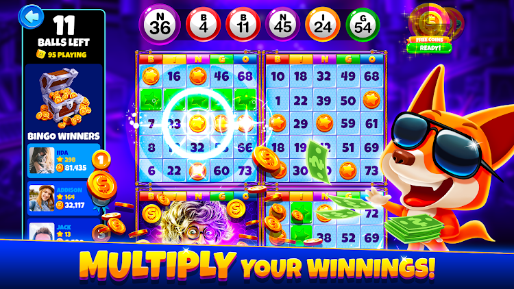 #9. Xtreme Bingo! Slots Bingo Game (Android) By: Meme, Inc