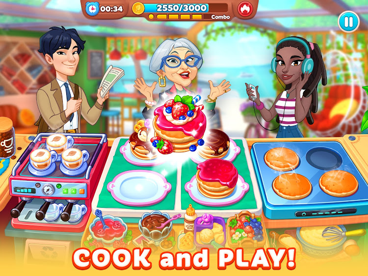 #10. Chef & Friends: Cooking Game (Android) By: Mytona