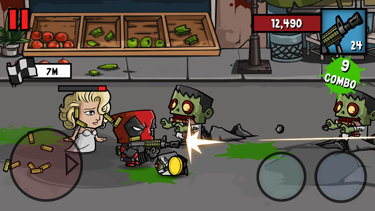 #2. Zombie Age 3: Dead City (Android) By: DIVMOB