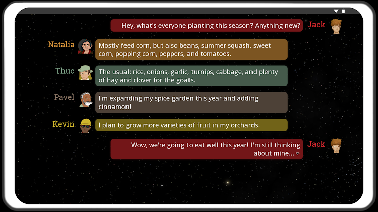 #5. Space to Grow (Android) By: Metasepia Games