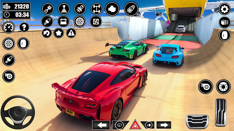 #3. Extreme Car Stunt Master 3D (Android) By: United Racing and Simulation Games