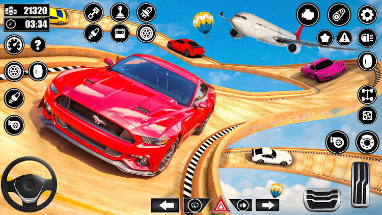 #4. Extreme Car Stunt Master 3D (Android) By: United Racing and Simulation Games