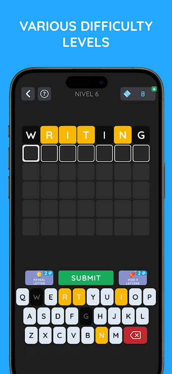 #4. Word Game: Guess the Word (Android) By: Roghan Games