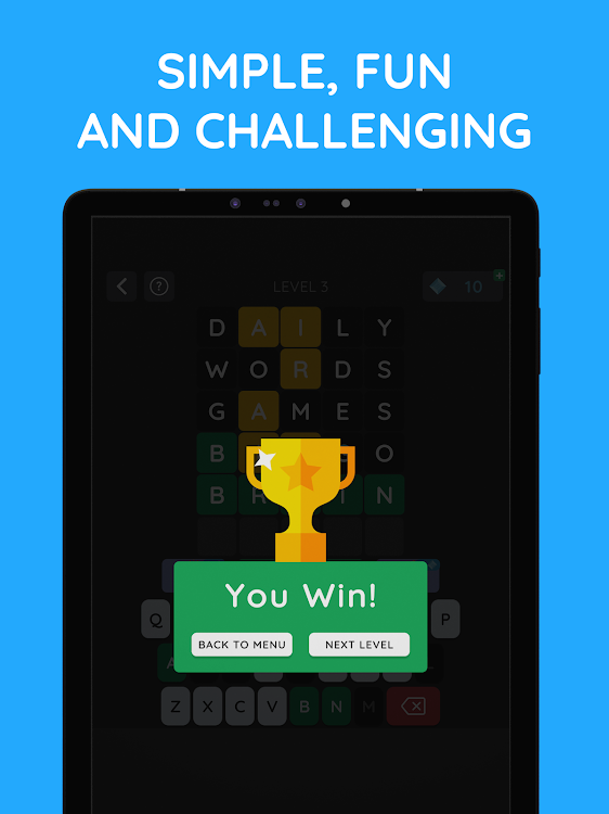 #6. Word Game: Guess the Word (Android) By: Roghan Games