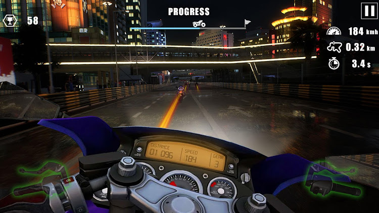 #2. Moto Bike Race : Driving Car (Android) By: YUNCHENWANGLUO