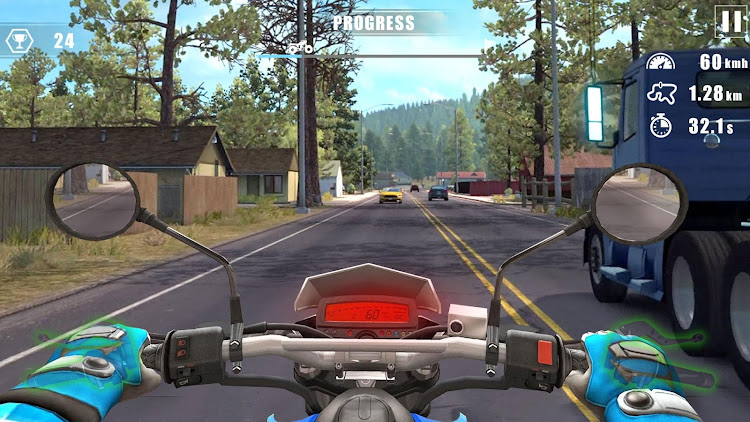 #7. Moto Bike Race : Driving Car (Android) By: YUNCHENWANGLUO