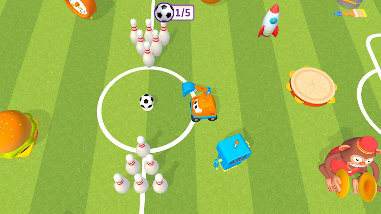 #7. Leo and Cars World: kids games (Android) By: Lazy Shrimp Studio - learning games for kids